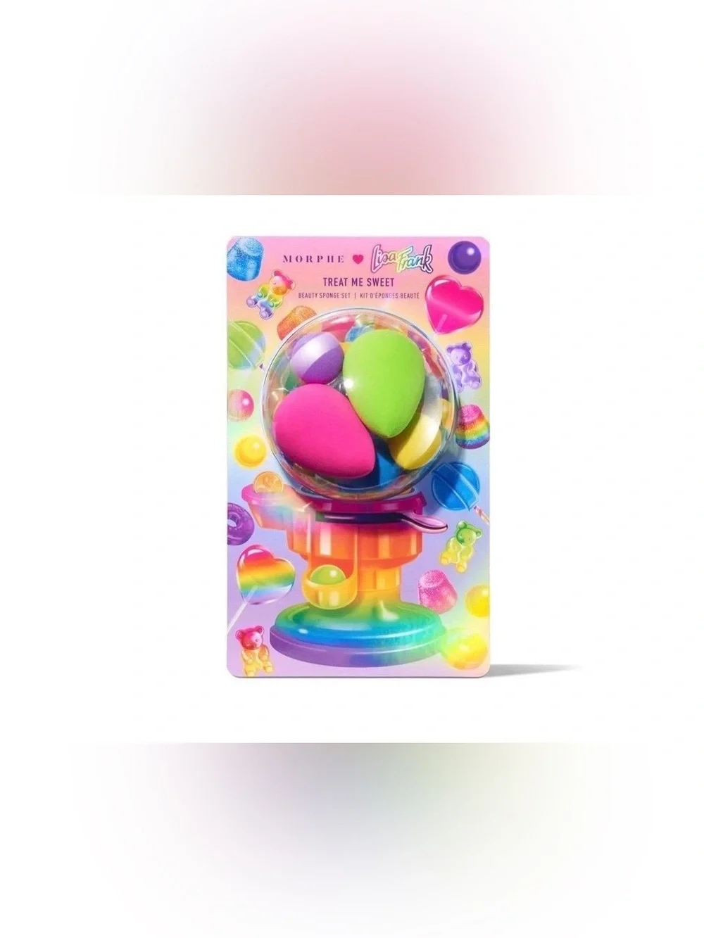 Morphe X Lisa Frank Treat Me Sweet 5-Piece Beauty Sponge Set
